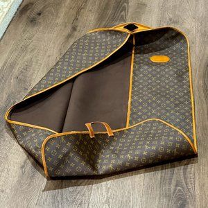 Authentic LOUIS VUITTON Vintage Monogram Garment Bag - Rare Made in USA Product